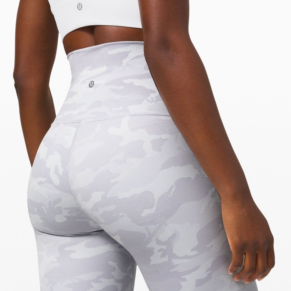 ⭐LULULEMON Wunder Under High-Rise Leggings *Luxtreme Incognito Camo Alpine